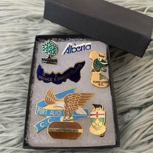 Vintage Pin Lot Canadian
